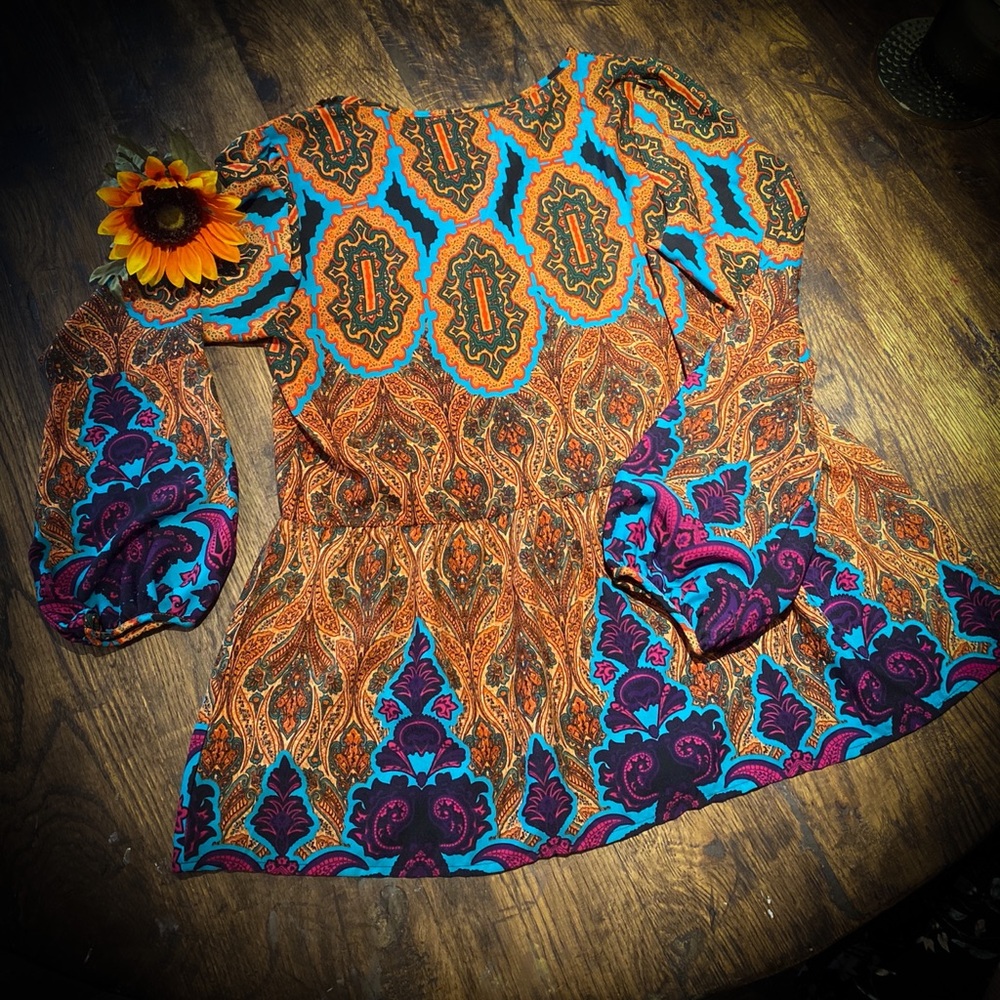 Multi-colored Top for Fall - Picture 2 of 3